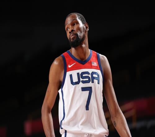 KD：美国男篮上场就是要证明我们球员的统治力比如赢4050分