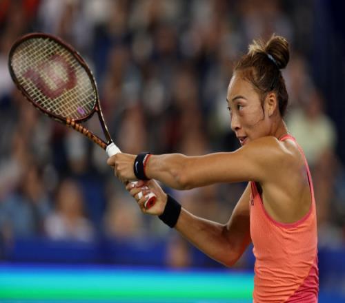 WTA500东京站八强对阵：郑钦文vs费尔南德斯肯宁vs卡萨金娜