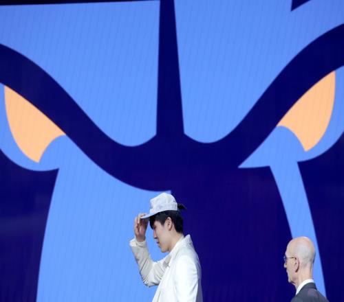徐静雨：牛！杨瀚森首轮16顺位下赛季我当开拓者球迷！