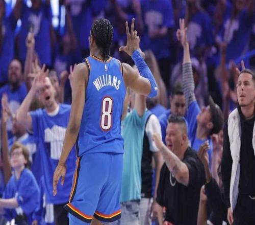 坏消息，雷霆队杰伦威廉姆斯将在对阵太阳队迎来赛季首秀