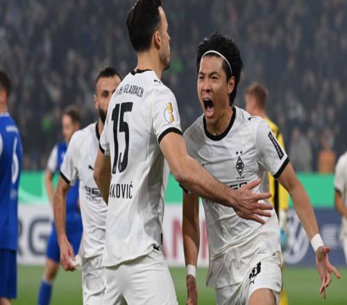 终于赢了！门兴德国杯淘汰卡尔斯鲁厄，结束正式比赛8场不胜