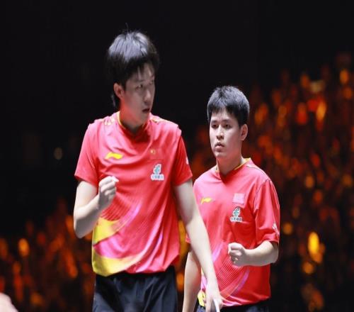 国乒男双翻身仗！王楚钦/林诗栋夺得中国大满贯男双冠军