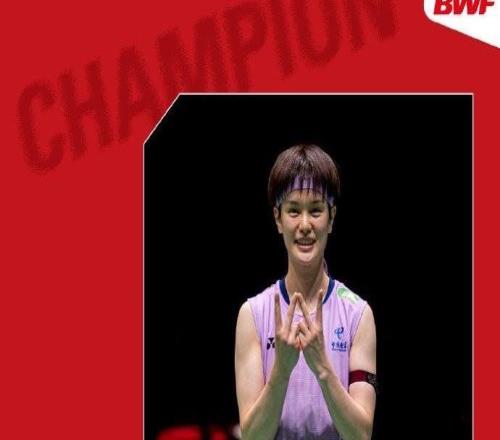 王祉怡2-0击败队友韩悦，首夺香港羽毛球公开赛女单冠军