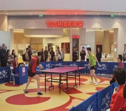 乒乓球嘉年华走进深圳商圈 点燃全民健身热情