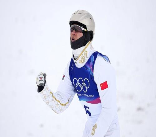 王心迪获得米兰冬奥会自由式滑雪男子空中技巧冠军