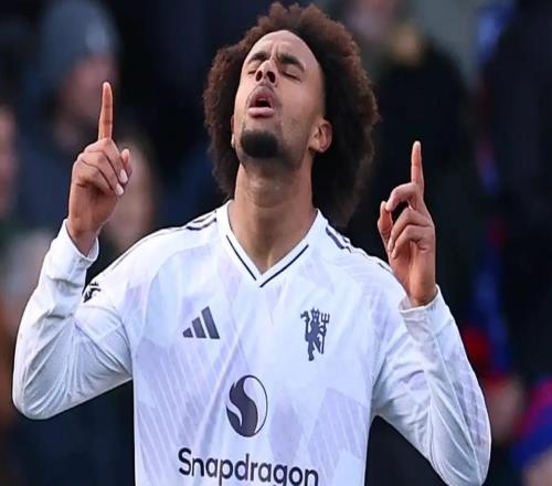 踢英超1年进1球曼联神锋破8个月进球荒，阿莫林大喜：不可或缺