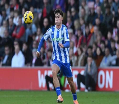 可喜可贺，曼联外租小将阿马斯打进职业生涯首球