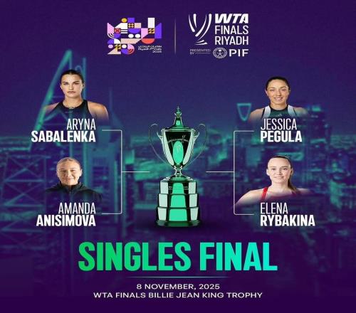 中网冠军必夺总决赛冠军已成定律吗？阿尼西莫娃成利雅得焦点人物