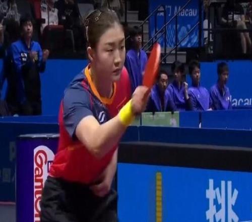 全运会：陈梦首秀4-0战胜孙铭阳，晋级乒乓球女单16强