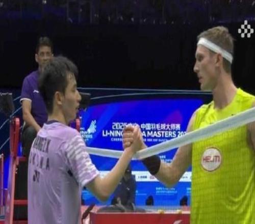 安赛龙2-1逆转战胜中国小将王正行，取得复出之后首胜