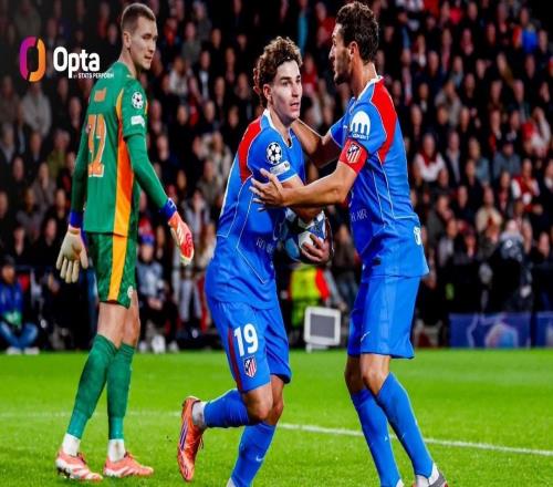 11球追平萨乌尔，小蜘蛛马竞生涯欧冠进球数仅次于格列兹曼