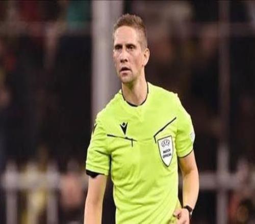 官方：挪威主裁埃斯科斯执法欧冠马竞vs圣吉罗斯联合