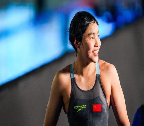 13岁于子迪，破叶诗文保持13年的200米混亚洲纪录