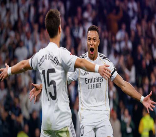 皇马40造惨案！各项6连胜+7分领跑西甲姆巴佩双响维尼修斯失点