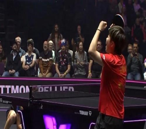 王艺迪3-2战胜高桥布鲁娜，晋级蒙彼利埃女单八强