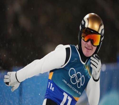 跳台滑雪混合团体赛：斯洛文尼亚卫冕，中国队获第八