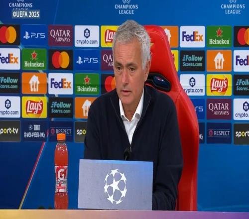 0分垫底！欧冠惨吞6连败，穆里尼奥怒斥裁判