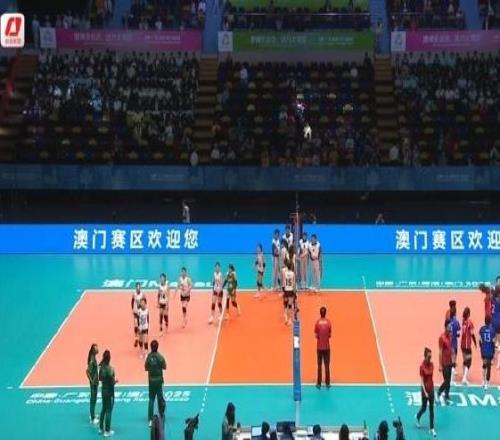 全运会女排：河南队3-0轻取澳门队四战全胜，朱婷轮休