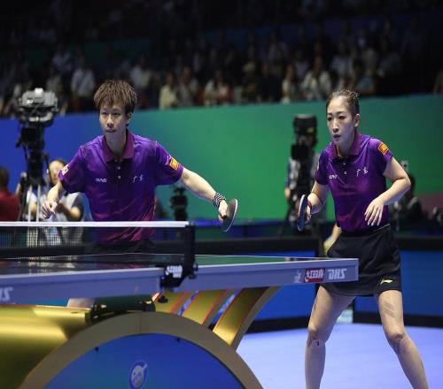 泪目！34岁国乒美女奥运冠军全运最后一舞：首秀3-0又美又能打