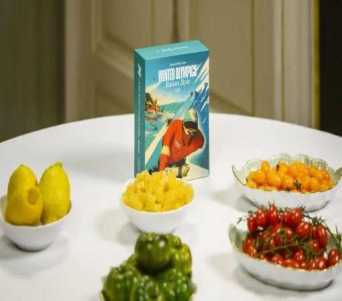 请金妍儿带货五环意面，意大利人为了冬奥豁出去了