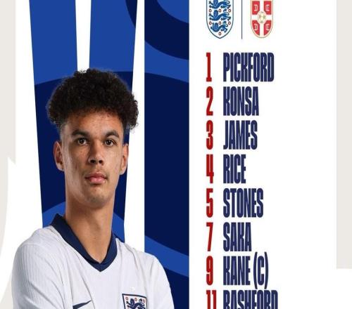 首发出战世预赛，曼城20岁后卫奥赖利英格兰英格兰队首秀