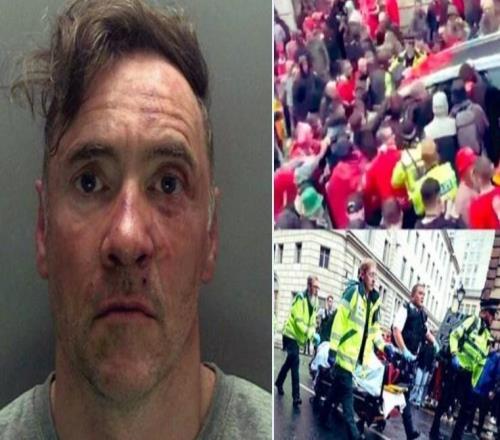 驾车冲撞利物浦队夺冠庆祝球迷！英国54岁男子被判21年6个月