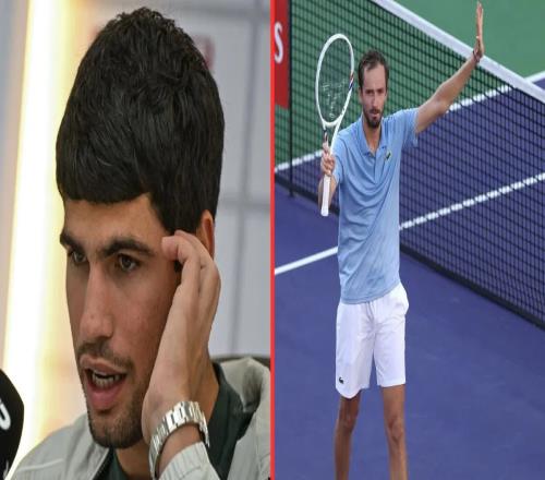 阿尔卡拉斯坦言“不得不接受”出局：梅德韦杰夫强攻令其惊讶