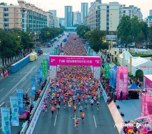 图集｜十年再跃新程！万和·2026顺德容桂环岛马拉松举行