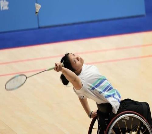 全国残特奥会｜接住那记“出界”的羽毛球