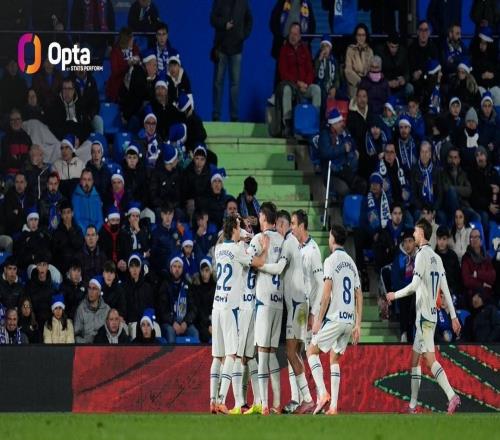 16轮拿30分，西班牙人追平西甲单赛季同期队史最高积分