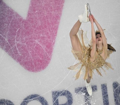 美国华裔选手刘美贤赢得冬奥花滑女单冠军