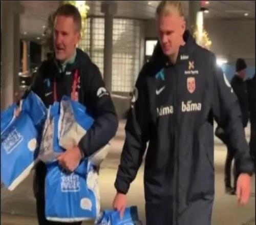 这是真饿了，太阳报：哈兰德赛后买了近70个芝士汉堡请全队吃