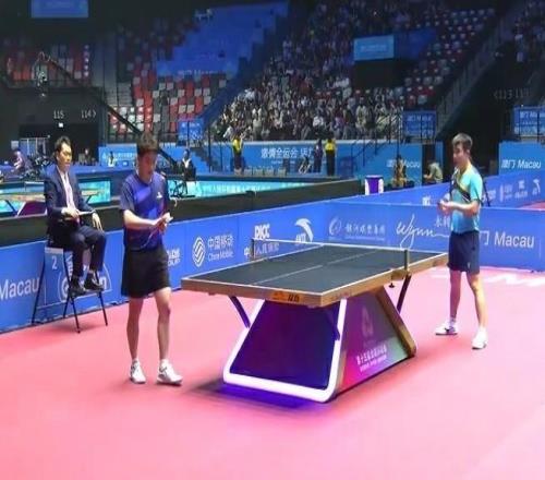 爆冷！梁靖崑1-4不敌河南队于何一，止步全运会男单32强