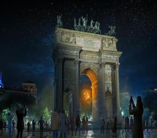 米兰-科尔蒂纳冬奥会主火炬台设计方案揭晓