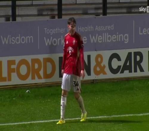 独中两元，曼联名宿尼基巴特之子帮助索尔福德城逆转狼队U21