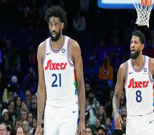 76人官方：恩比德、乔治和埃奇库姆缺席今日对魔术的NBA杯赛