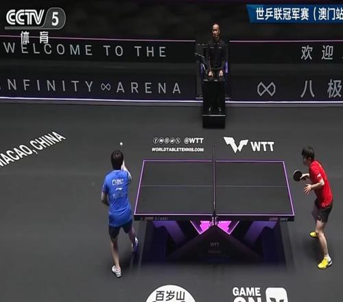 WTT澳门冠军赛：孙颖莎4-1战胜蒯曼，决赛将再次与王曼昱争冠