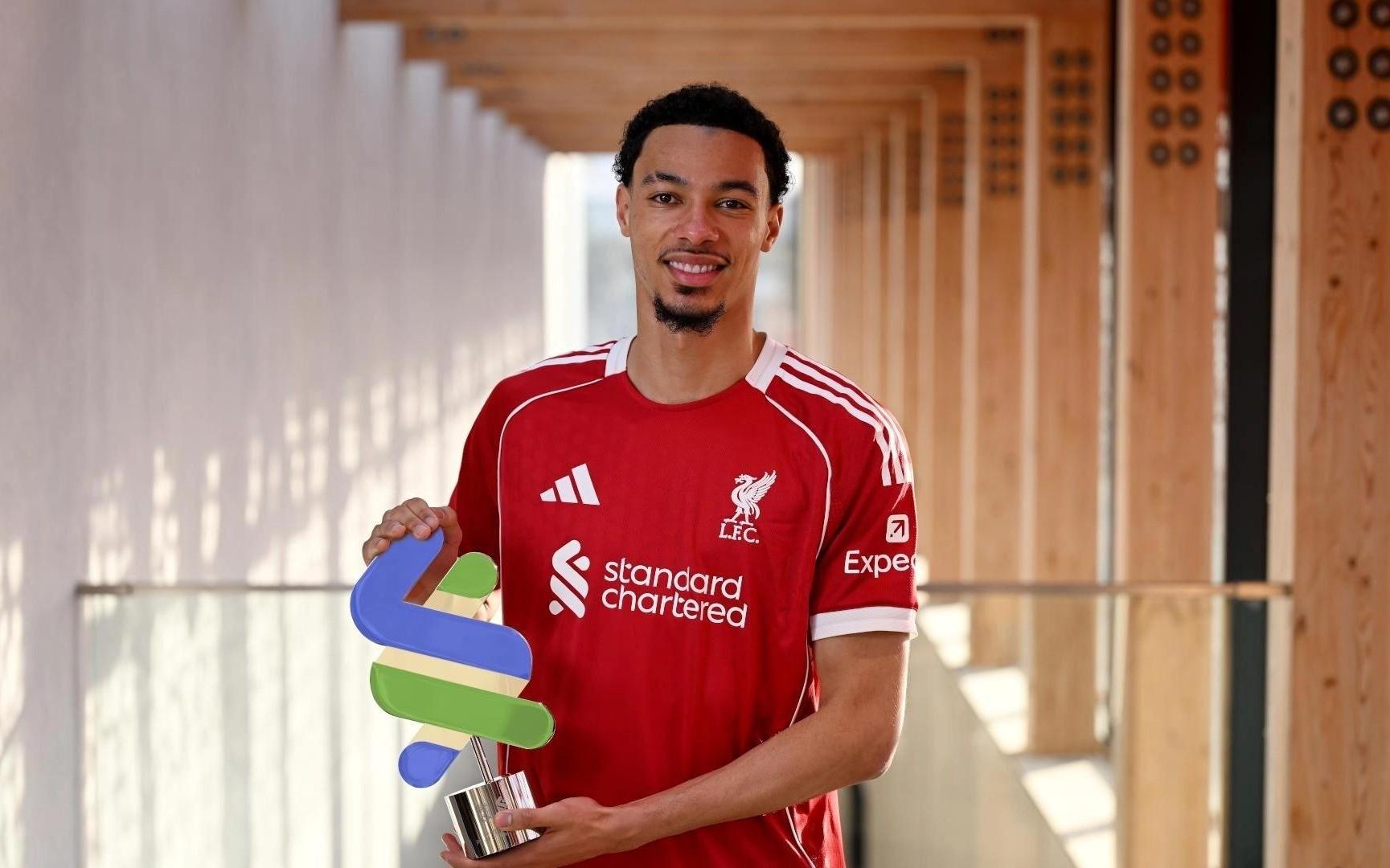 6场5球1助，埃基蒂克当选利物浦12月最佳球员