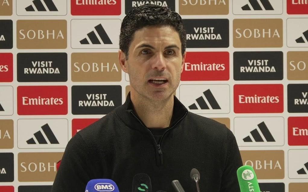 阿尔特塔：没赢球肯定会觉得遗憾，但要是都赢了得领先20分了