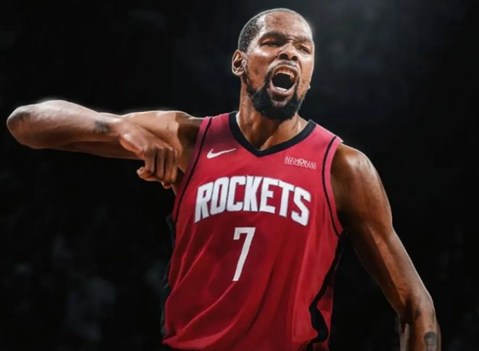 怒摔水瓶！杜兰特30+12难阻火箭遭双杀总分超张伯伦却变里程悲