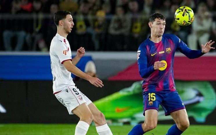 世体：西甲已确认克里斯滕森的长期伤