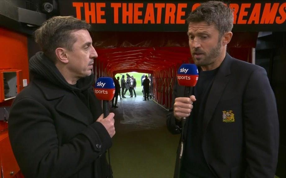 卡里克谈梅努首发：他是个非常棒的球员，踢过一些重大比赛