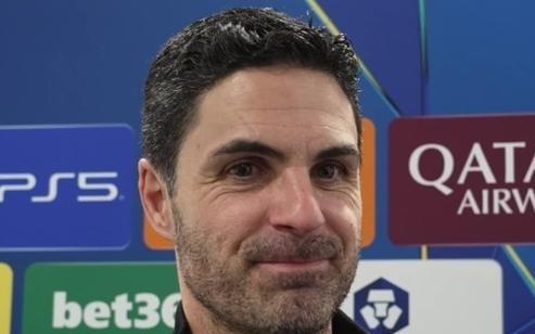 阿尔特塔：为球员们感到无比自豪，全队