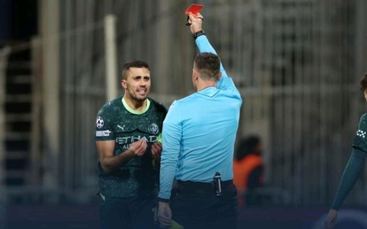 欧冠联赛阶段第7轮曼城客场13不敌