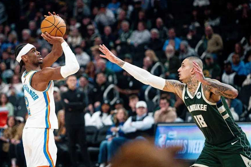 40分7板11助！SGA刷爆NBA纪录，字母哥