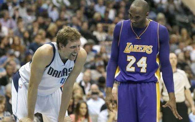 诺维茨基调侃：科比曾开局就肘我肋骨