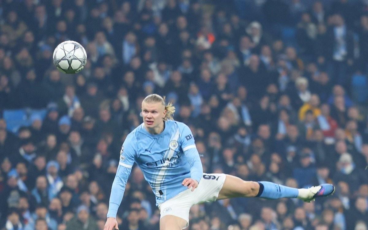 哈兰德结束5场进球荒，打入近10场比