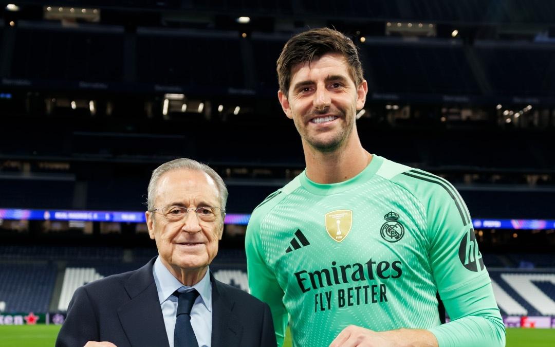 达成皇马生涯300场里程碑!老佛爷赠送库尔图瓦纪念球衣