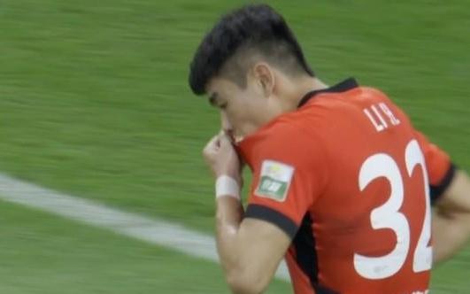 好事成双，李帅在海港生涯百场里程碑战中破门