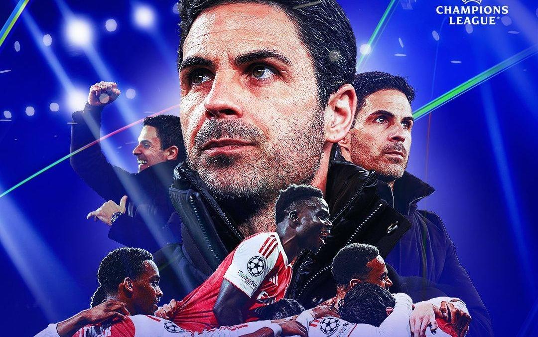 阿尔特塔时代，阿森纳欧冠联赛小组赛